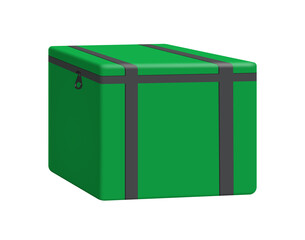 green square food bag for delivery