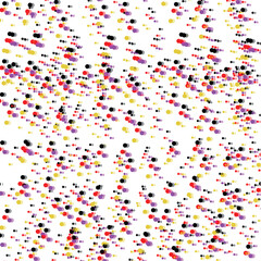 Colored dots with volume effect