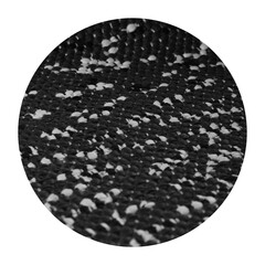 Seamless black and white carpet rug texture background from above