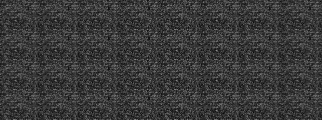 Seamless black and white carpet rug texture background from above