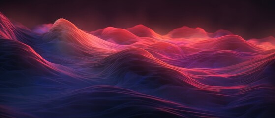 Abstract background texture with stunning landscape. Generative AI