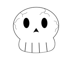 Skull halloween