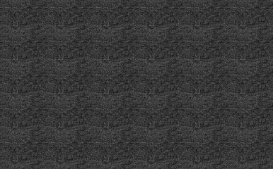 Seamless black and white carpet rug texture background from above