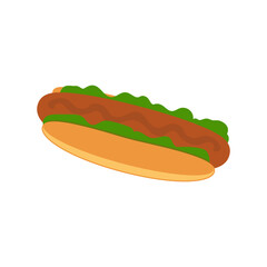 HotDog Illustration