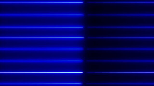 Creative neon bars rendering. colorful led lines lightning. e_97