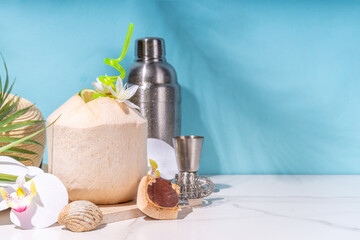 Young Thai coconut cocktail