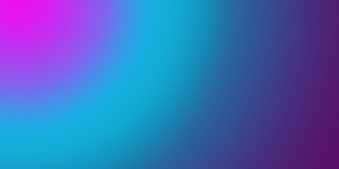 Purple blue color gradient background, abstract web banner design, grainy texture effect, copy space