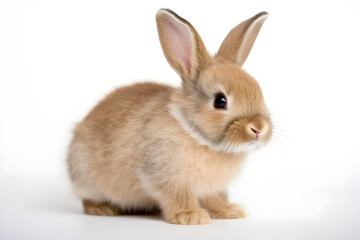 Obraz premium rabbit isolated on white