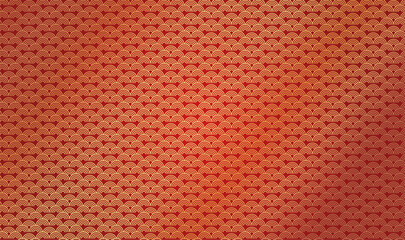 Luxury japanese cloud pattern. Traditional asian motif.