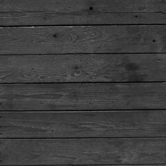 Fototapeta premium Black wood, can be used as background, wood grain texture