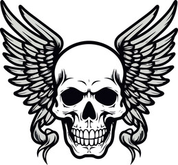 teschio con le ali 04