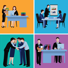 business meeting in office