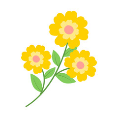 Spring Flower Illustration