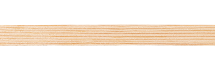 Wooden natural board isolated on white, clipping path