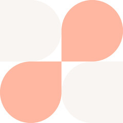 Geometric pattern. Simple aesthetic shape ornament. Modern abstract bauhaus seamless background. Square grid lines vector art. Neo geo poster. Shape geometry decorative wallpaper.