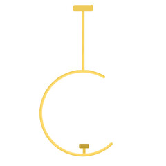 Aesthetic hanging lamp illustration