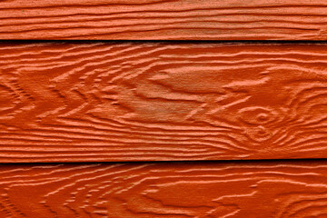 Synthetic wood texture wall house background to replace natural tree wood with orange color