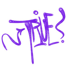 illustration street  graffiti tag lettering hip-hop letters