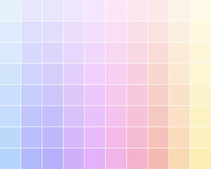 Vector illustration of color swatch. Vector gradient flat colors palette swatches set.