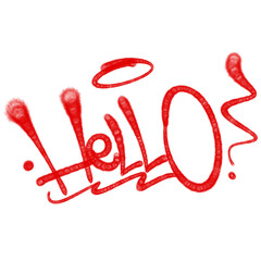 illustration Black graffiti tag lettering aerosol can spray paint © arts_vector