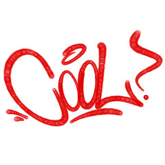 illustration Black graffiti tag lettering aerosol can spray paint