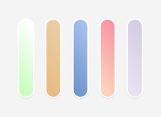 ector colorful gradient background collection. Gradient pastel colorful.