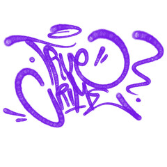 illustration Black graffiti tag lettering aerosol can spray paint © arts_vector