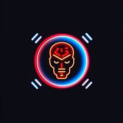 human head symbol illustration