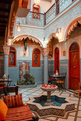 mosaic, fountain, tradition, decoration, north africa, house, luxury, tourism, africa, travel,...