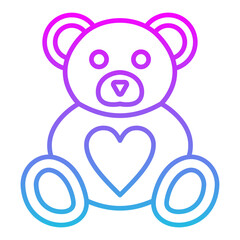 Teddy bear Icon