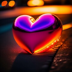 heart in the glass