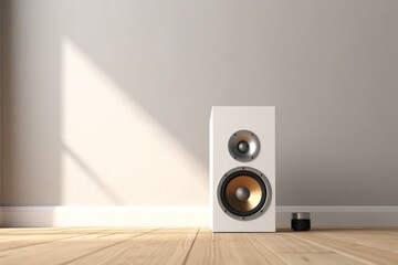 Speaker background sunlight. Generate Ai