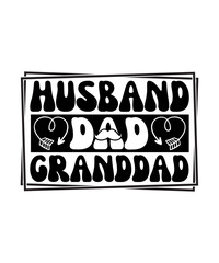 Husband Dad Granddad svg design