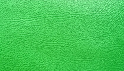 Green Leather background texture closeup