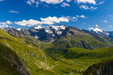 Landscape near Col de l'Iseran, Savoy, France