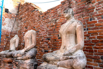 Wat Chaiwatthanaram the famous archaeological site in Ayutthaya Historical Park, a UNESCO world...