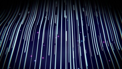 Conceptions technology bg. Abstract Wave Of Light Strings Flowing Background. colorful wallpaper technology background with waving powerful light stroke patterns and depth of field