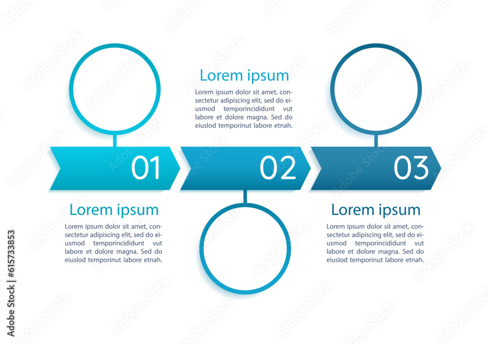 Poster business news blue infographic chart design template. project management. abstract infochart with co