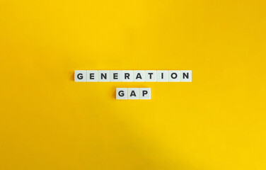 Generation Gap Term on Block Letter Tiles.
