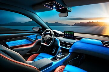 a cars interior