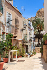 Beautiful summer Spanish streets