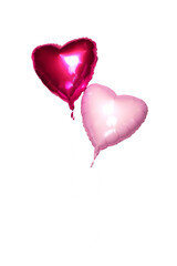 Fototapeta na wymiar Ballon Overlays, Heart balloons, red balloon, Photo overlays, Valentines overlays 