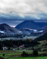 Opi sunrise, national park of abruzzo, lazio e molise, Opi, Abruzzo, italy