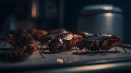 Cockroaches in the House. Generative AI