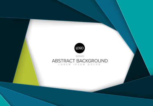Abstract paper background - material design style