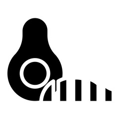 half avocado glyph 
