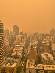 New York City, smoke pollution