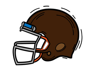 American football helmet
