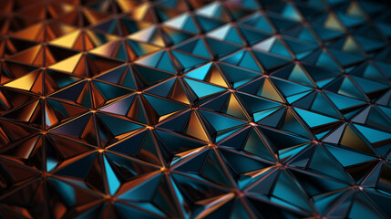 Future geometric patterns. Halftone Pattern Abstract modern background. Generative AI.