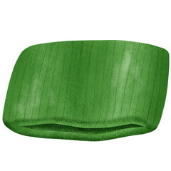 Set of Sliced spring onion drawings.